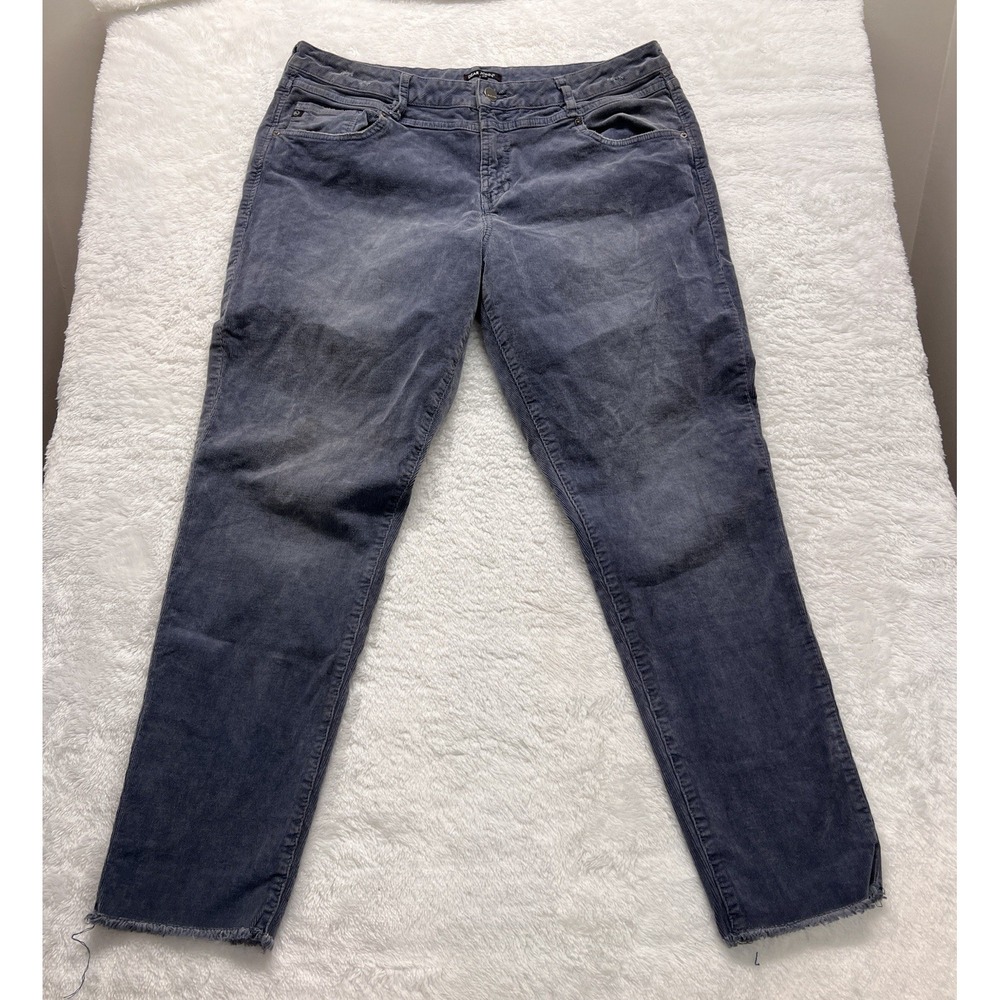 Dear John Pants Womens 33x30 Joyrich‎ Comfort Skinny navy corduroy